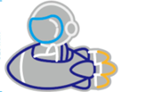 Moon Astro Rocket