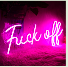 Fuck off (Pink) R