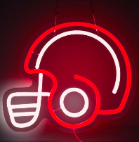 Football Helmet (Red)