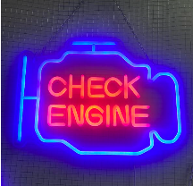 Check Engine (Blue) 6D