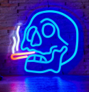 Smoking Skull