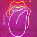 The Rolling Stones tongue 2D