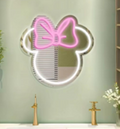 Minnie Mouse Mirror ( White ) 1E