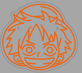 Luffy One Piece 2D