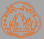 Luffy One Piece 2D